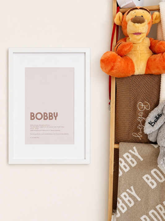 Oat Milk- Name Meaning Print