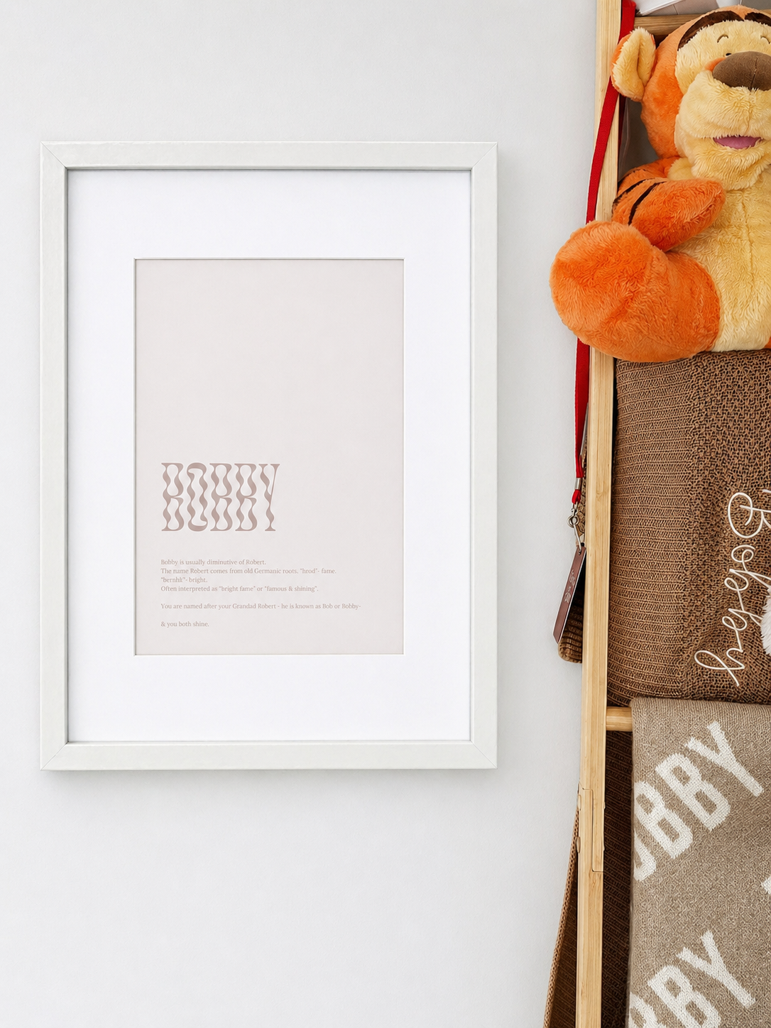 Oat Milk- Name Meaning Print