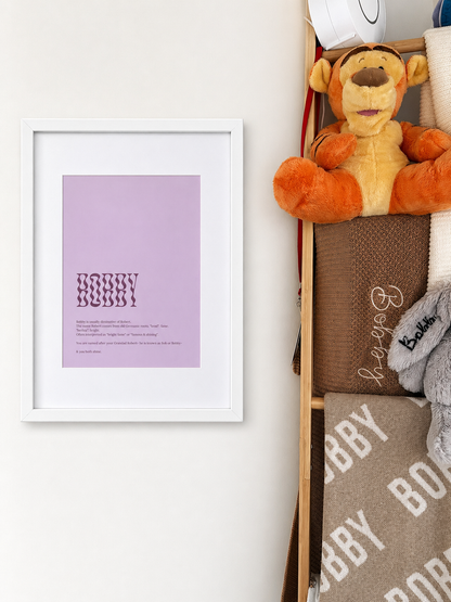 Petal Blush- Name Meaning Print