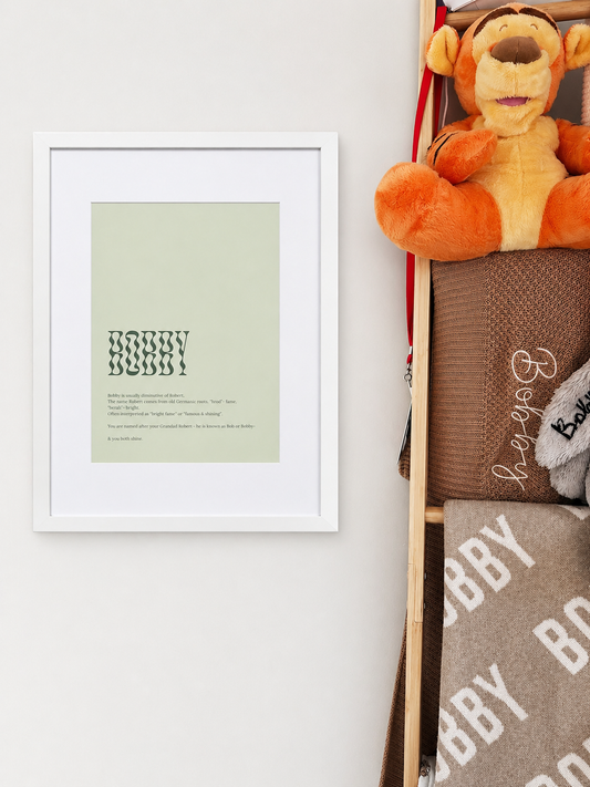 Sage Garden- Name Meaning Print