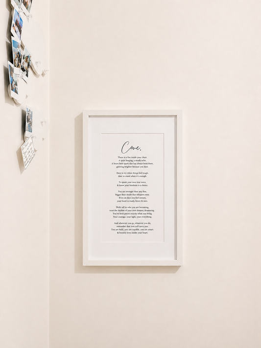 The Cove- Personalised Poem