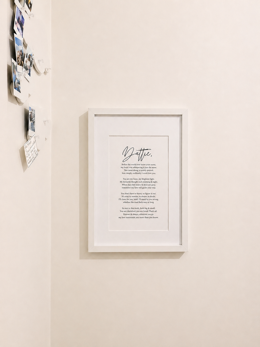 The Dottie- Personalised Poem